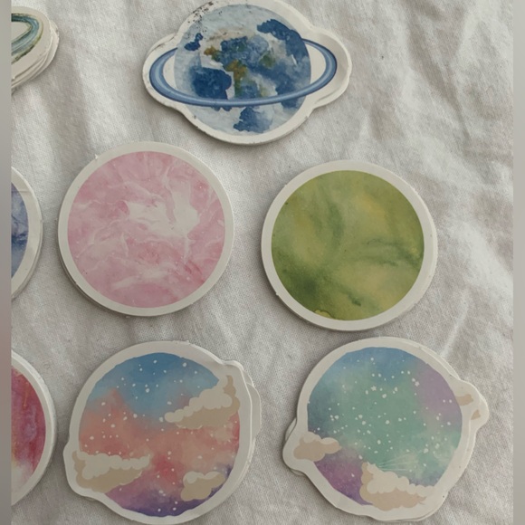 15 planet stickers set - Picture 4 of 5